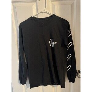 KYGO "the kids in love" graphic longsleeve shirt - Black